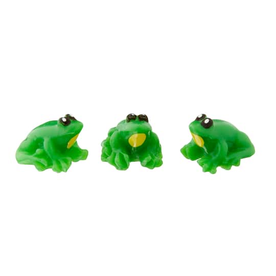 12 Packs: 3 ct. (36 total) Mini Sitting Frogs by Make Market&#xAE;